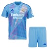 Officiële Voetbalshirt + Korte Broek Doelman Real Madrid Thuis 2024-25 - Kids